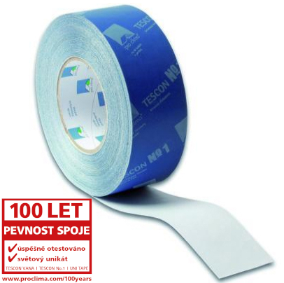 Lepící páska pro venkovní i vnitřní použití Tescon No.1, šířka 6 cm