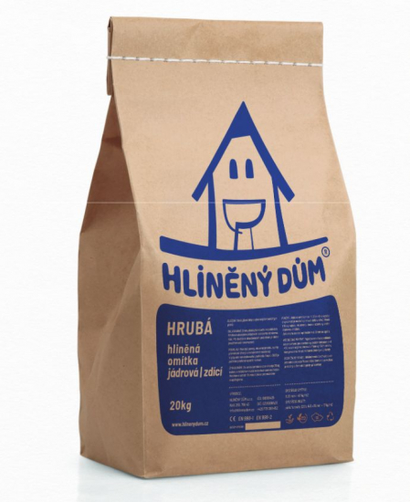 Hliněná omítka jádrová / zdící malta 20 kg