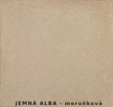 Hliněná omítka - štuk probarvený / finální 20 kg / ALBA meruňková