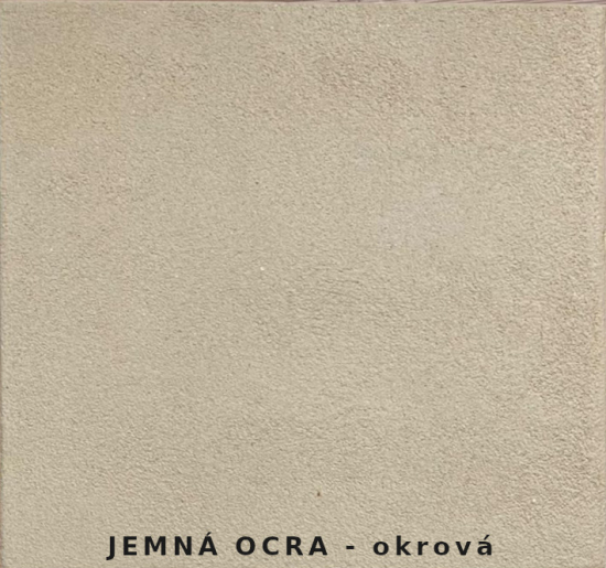 Hliněná omítka - štuk probarvený / finální 20 kg / JEMNÁ OCRA